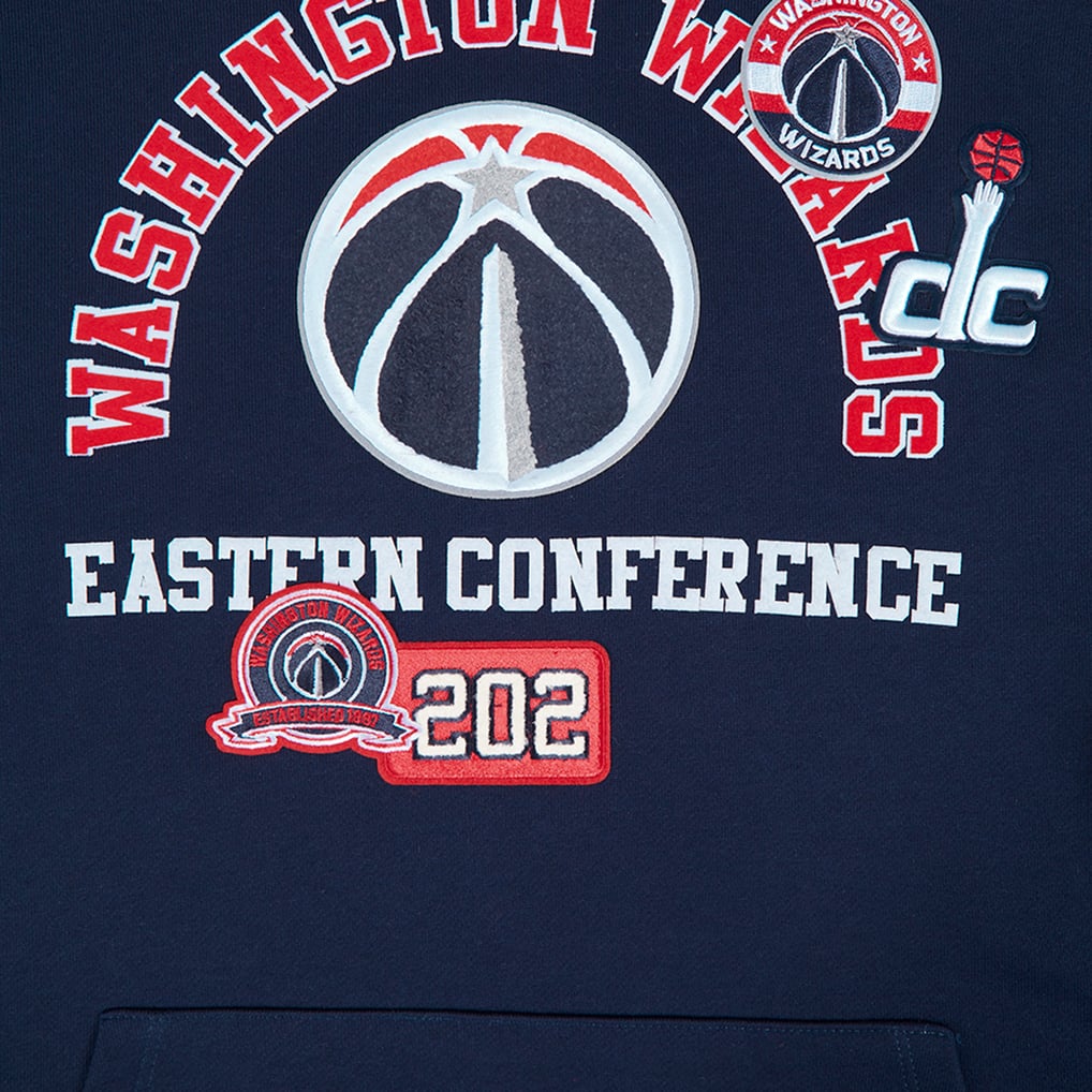 Washington Wizards Pro Standard Area Code Pullover Hoodie - Navy