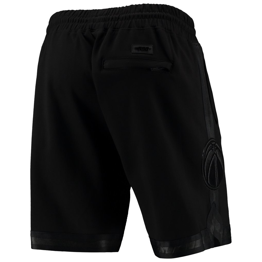 Washington Wizards Pro Standard Triple Black Gloss Shorts