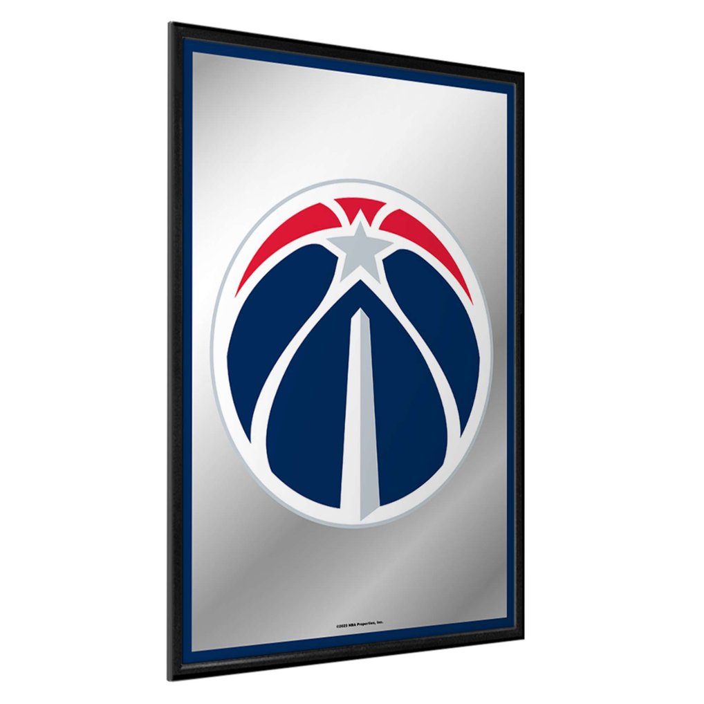 Washington Wizards 27" x 19" Framed Mirrored Wall Sign