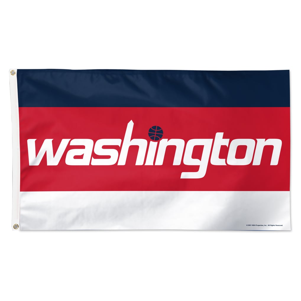 Washington Wizards WinCraft 3' x 5' Horizontal Stripe Deluxe Single-Sided Flag