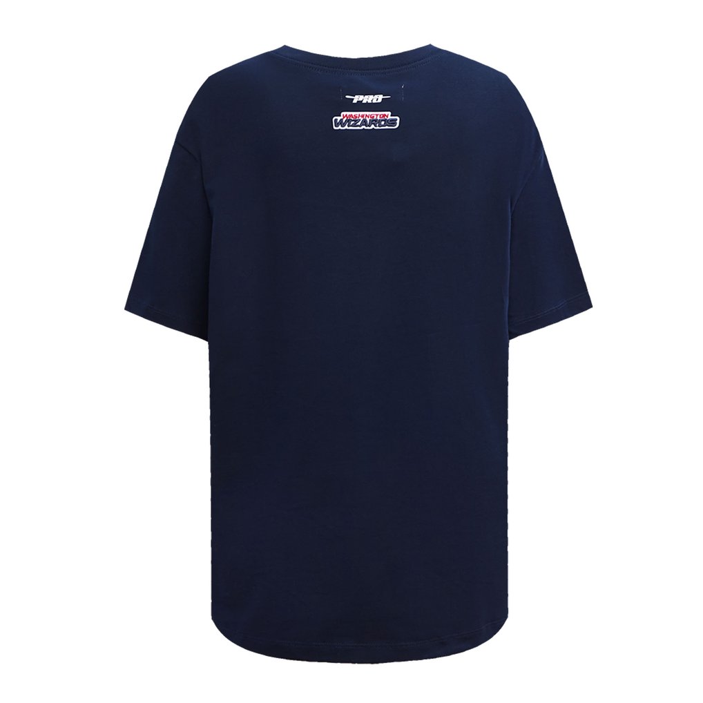Washington Wizards Pro Standard Women's Script Boyfriend T-Shirt - Navy