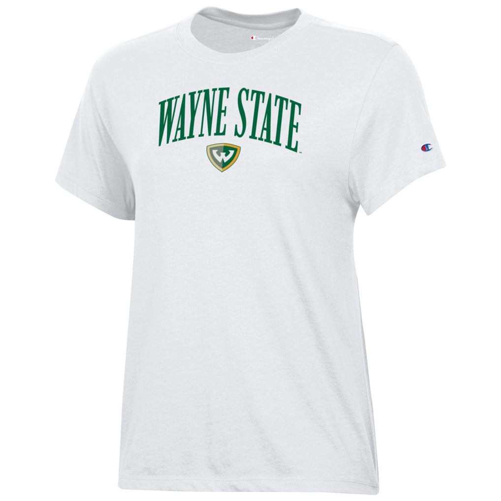  Wayne State Warriors Champion Women's Core T-Shirt - White