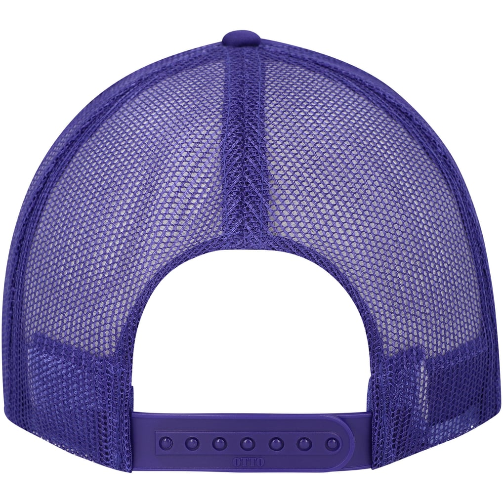 WCW Chalk Line Trucker Adjustable Hat - Purple