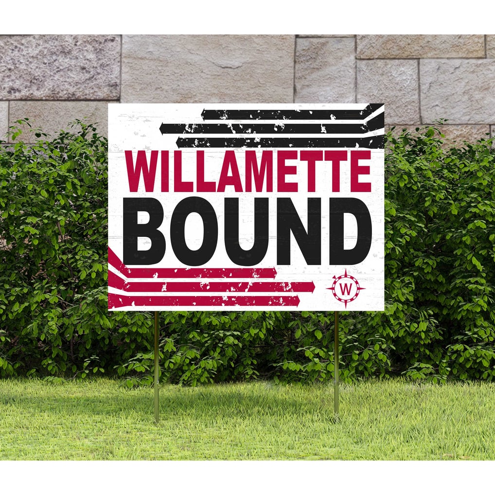 Willamette Bearcats 18'' x 24'' Bound Yard Sign