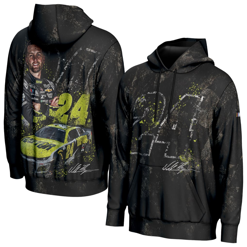 William Byron ProSphere Collage Hoodie - Black
