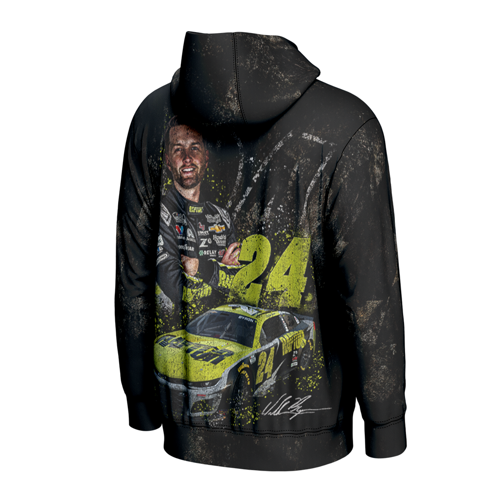 William Byron ProSphere Collage Hoodie - Black