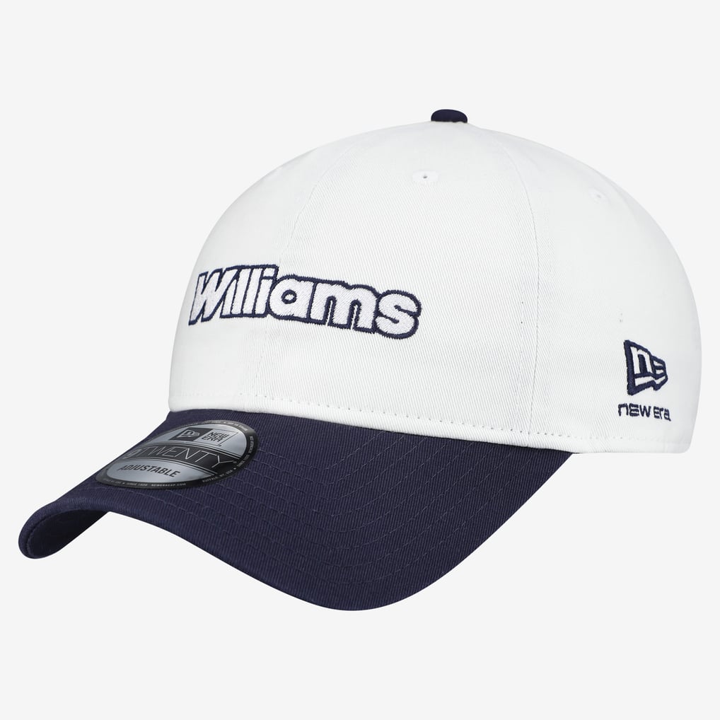  Williams Racing New Era Suzuka 9TWENTY Adjustable Hat - White