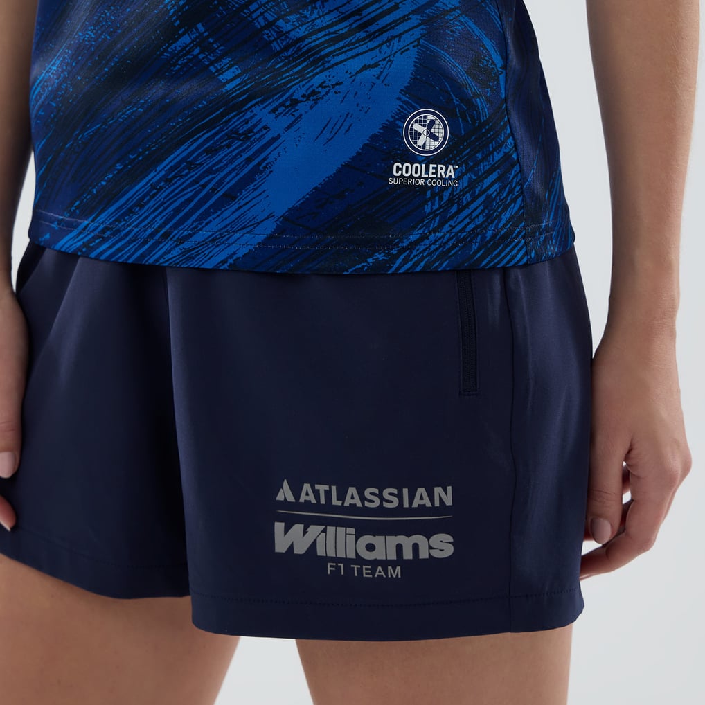 Williams Racing New Era Women's Tech Polo - Navy