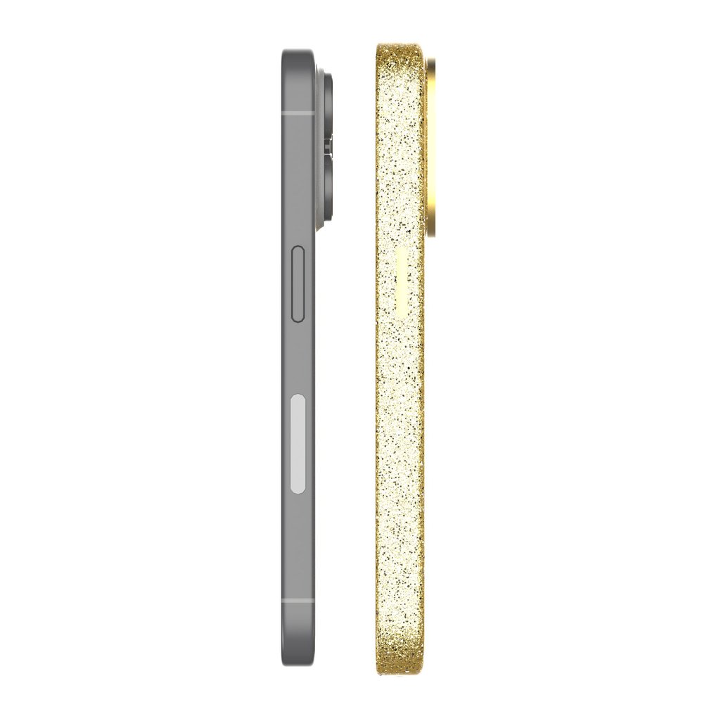 Winnipeg Jets Keyscaper Sidebar Bling iPhone Case - Gold
