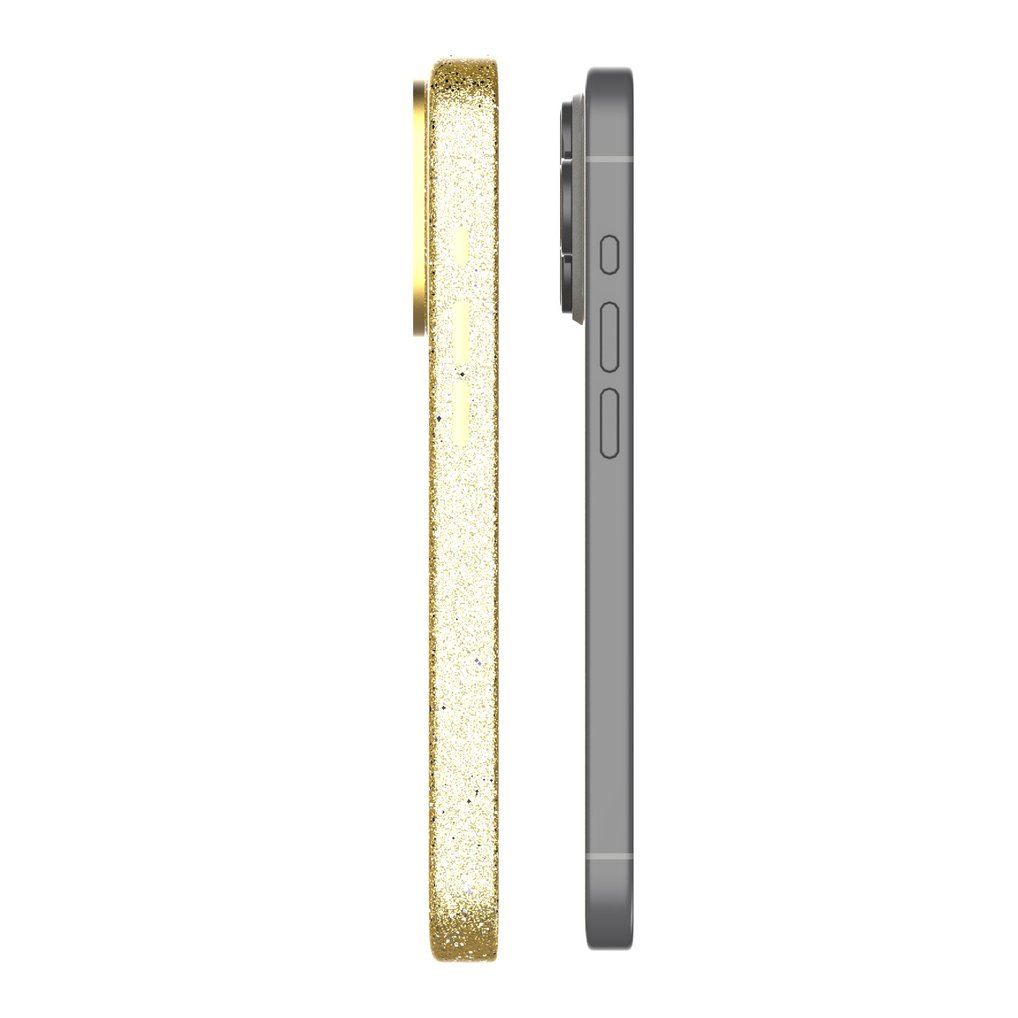 Winnipeg Jets Keyscaper Sidebar Bling iPhone Case - Gold