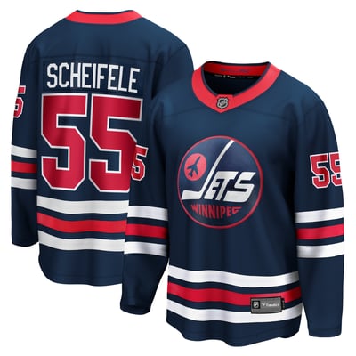 Mark Scheifele Winnipeg Jets Fanatics  Breakaway Jersey - Navy
