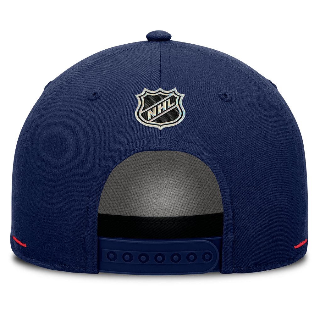 Winnipeg Jets Fanatics Alternate Authentic Pro Rink A-Frame Adjustable Hat - Navy