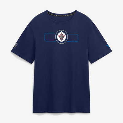 Winnipeg Jets Fanatics Authentic Pro Primary Logo T-Shirt - Navy