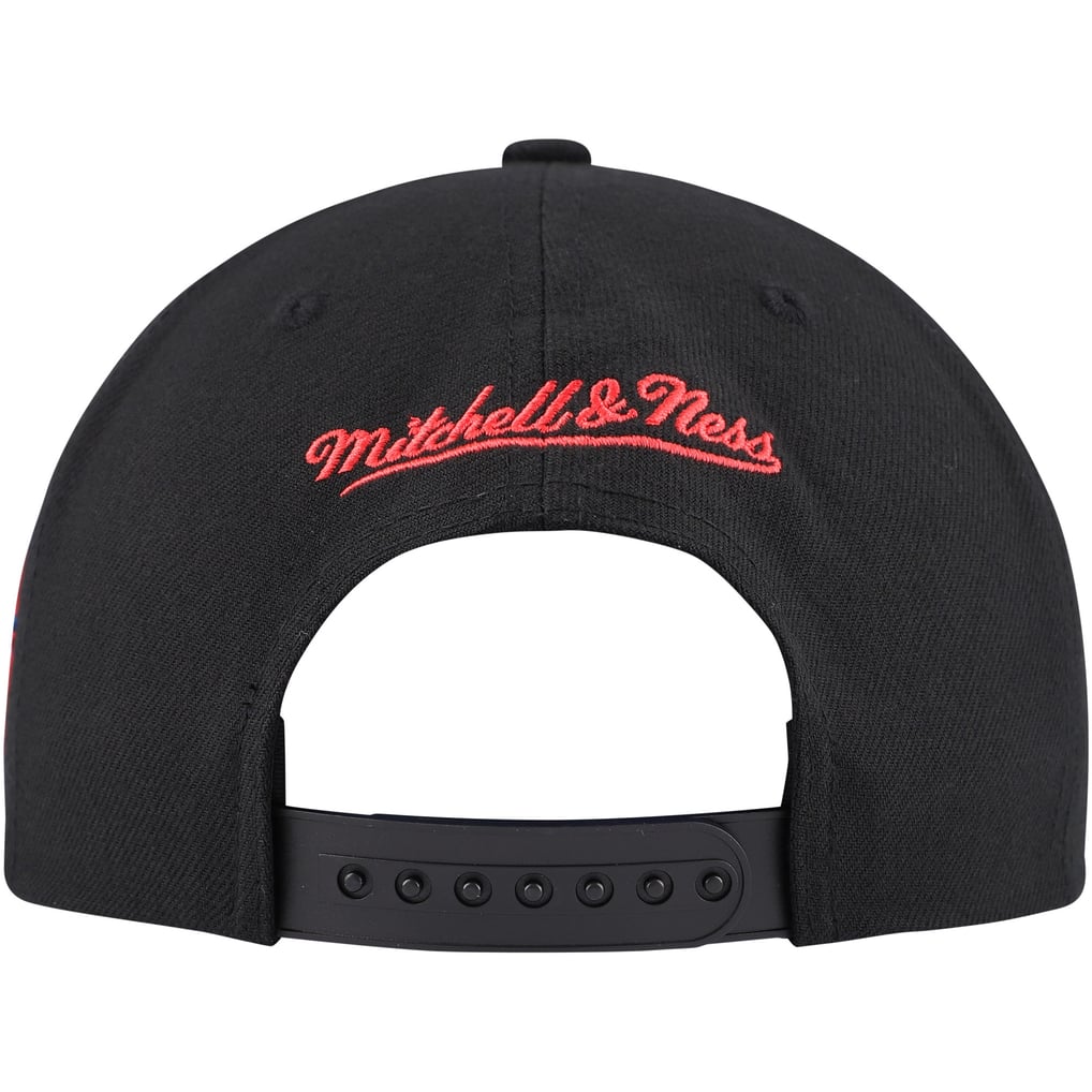 Winnipeg Jets Mitchell & Ness Core Team Script 2.0 Snapback Hat - Black