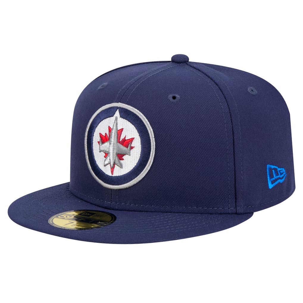  Winnipeg Jets New Era Core 59FIFTY Fitted Hat - Navy