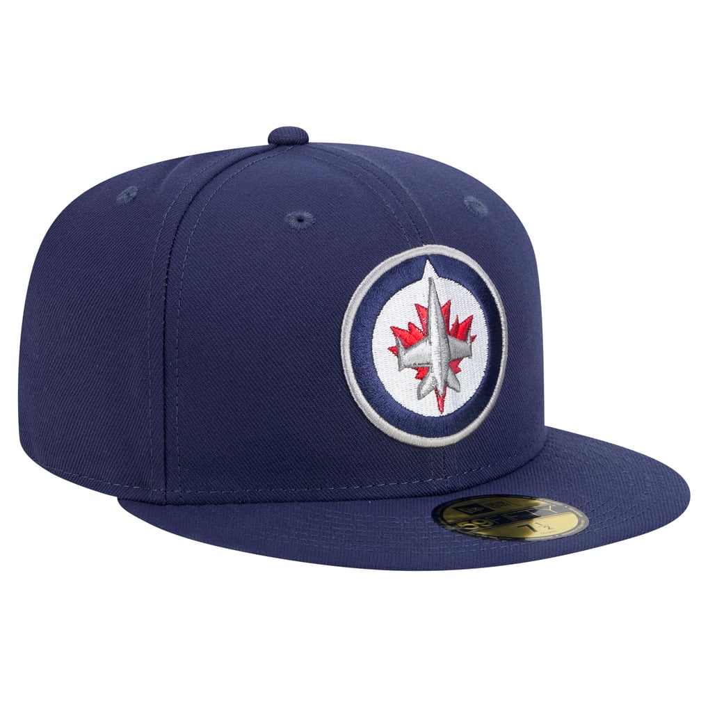  Winnipeg Jets New Era Core 59FIFTY Fitted Hat - Navy