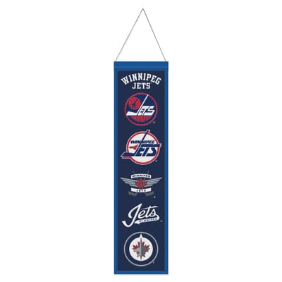 Winnipeg Jets WinCraft 8" x 32" Evolution Banner
