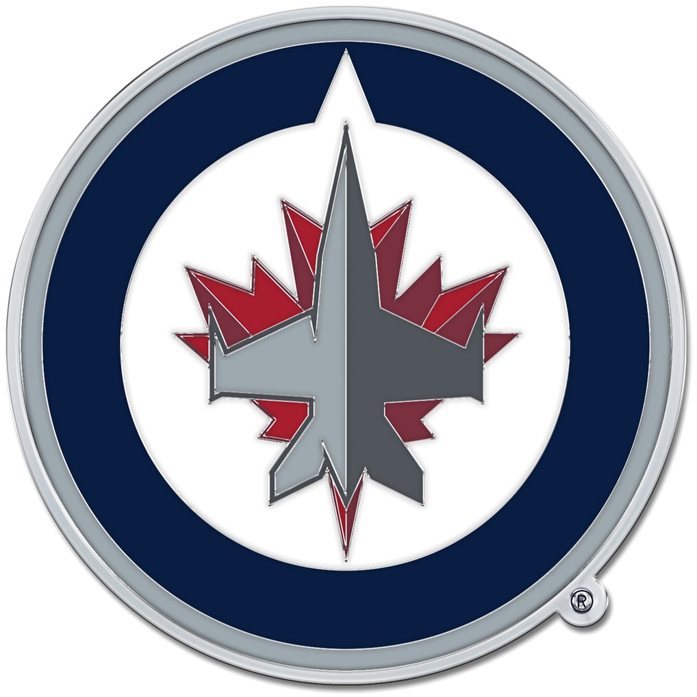 Winnipeg Jets WinCraft Colored Chrome Auto Emblem