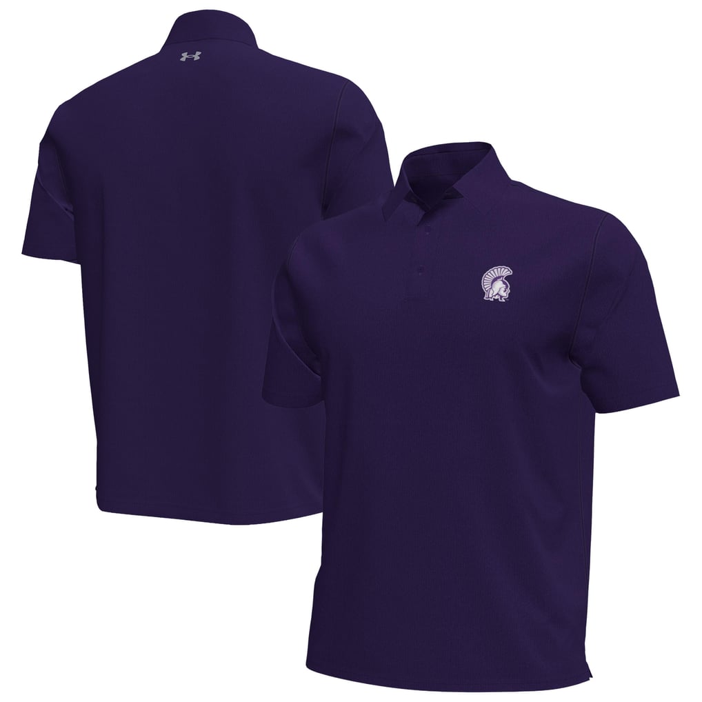 Winona State Warriors Under Armour  Aura Solid Polo - Purple