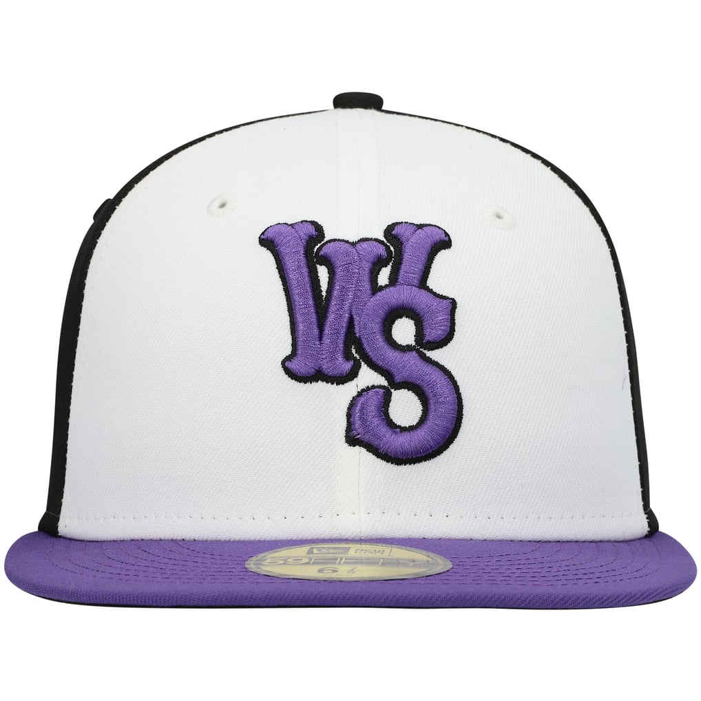 Winston-Salem Dash New Era Authentic Collection Team Alternate 59FIFTY Fitted Hat - White