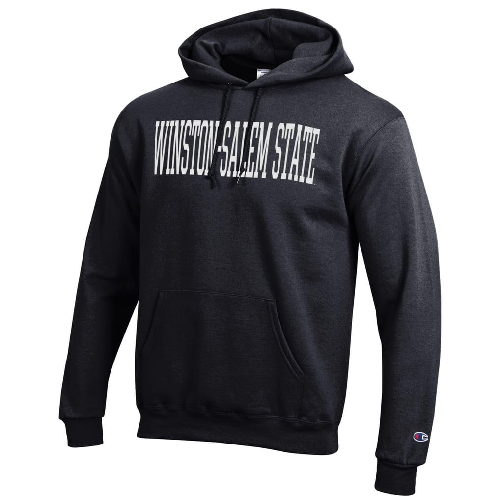 Winston-Salem State Rams Champion Eco Powerblend Pullover Hoodie - Black