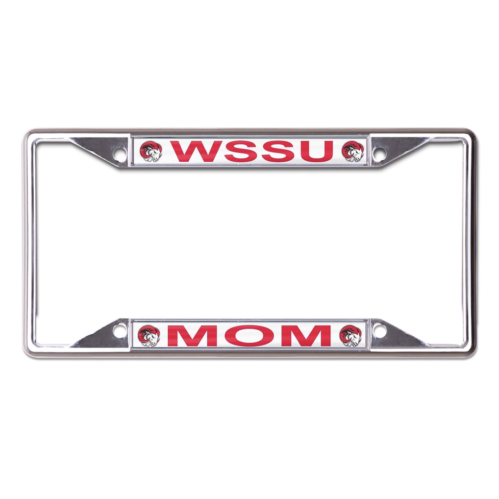 Winston-Salem State Rams WinCraft S/S School Printed Mom License Plate Frame