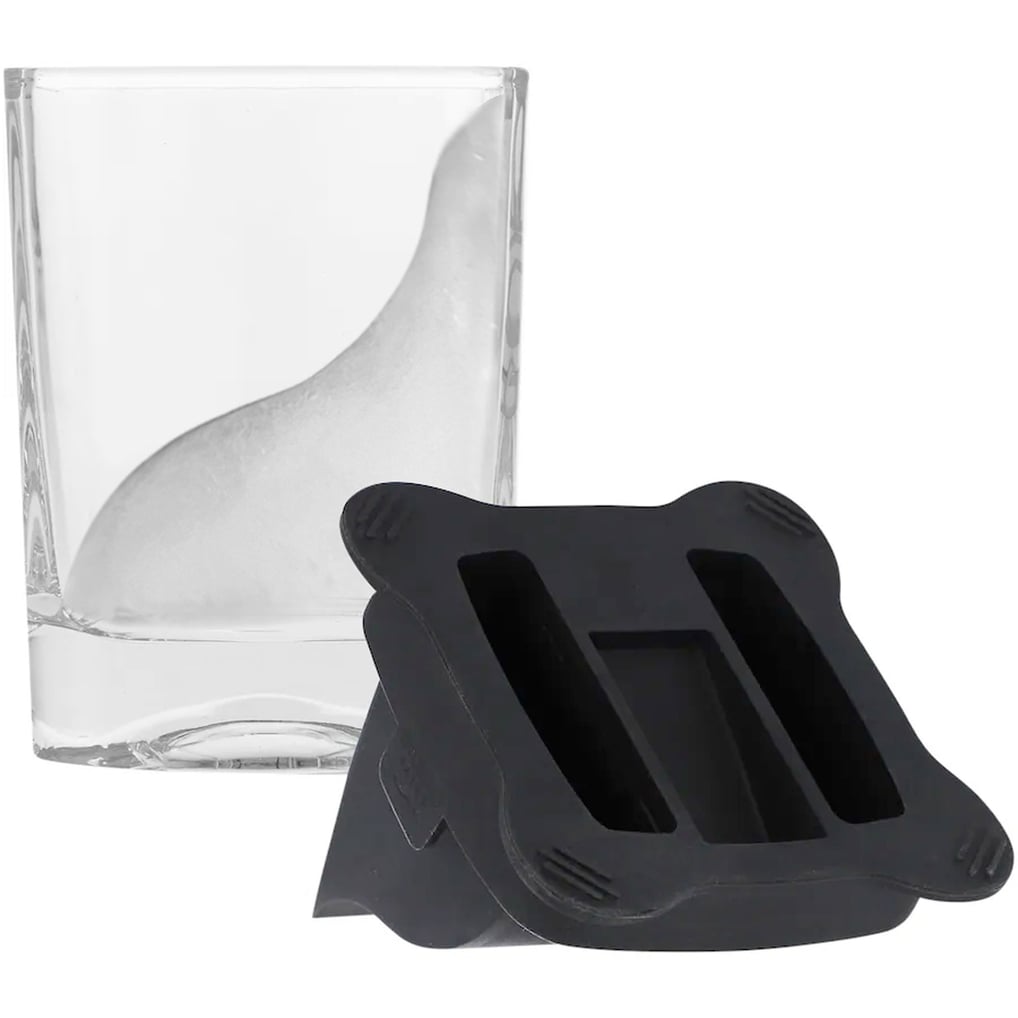 Winston-Salem State Rams 10oz. Ice Wedge Glass
