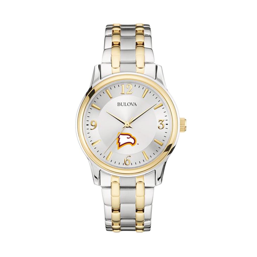 Winthrop Eagles Bulova Classic Two-Tone Round Watch - Silver/Gold