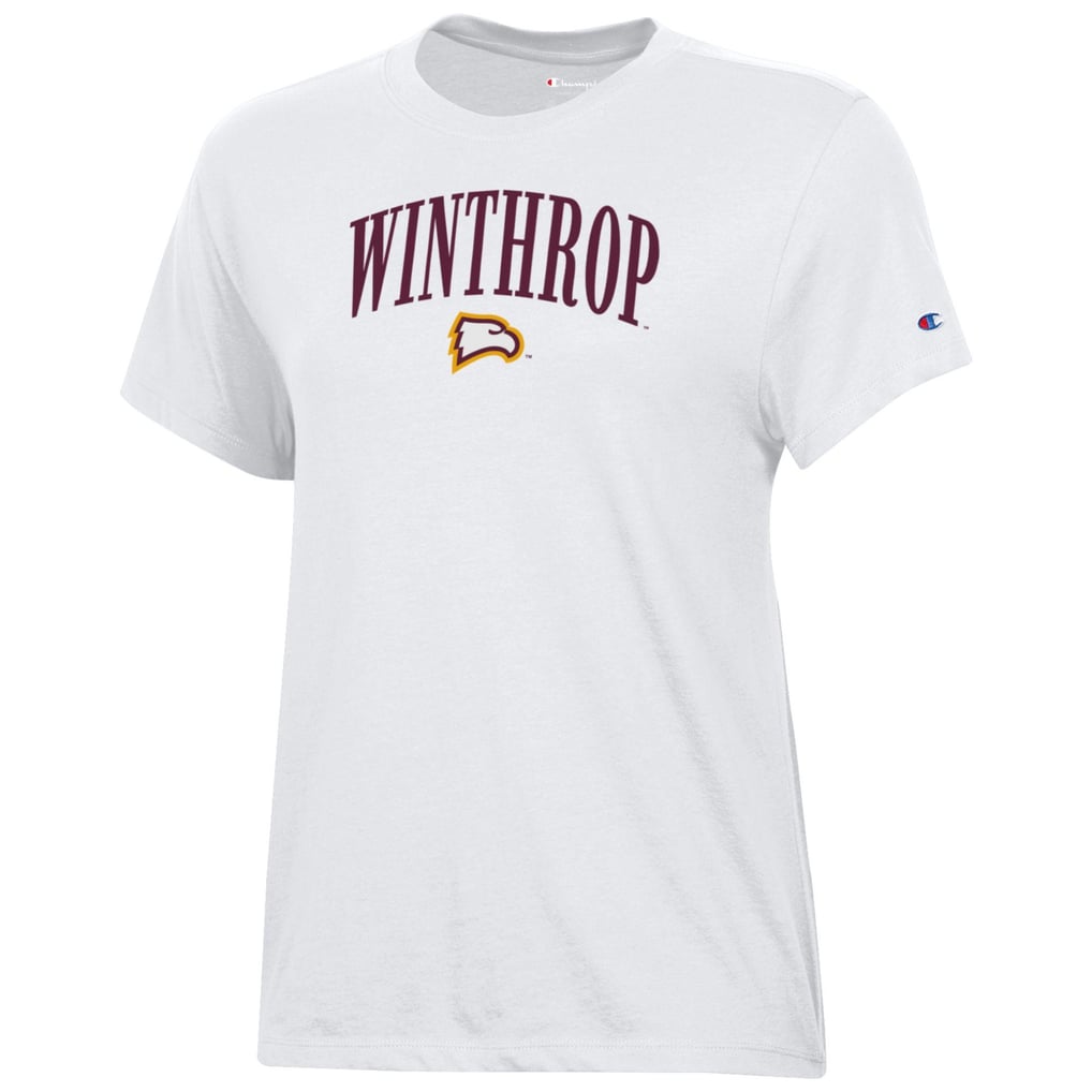  Winthrop Eagles Champion Women's Core T-Shirt - White