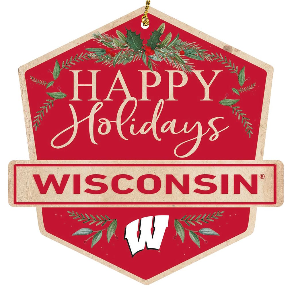 Wisconsin Badgers Ornament Bundle