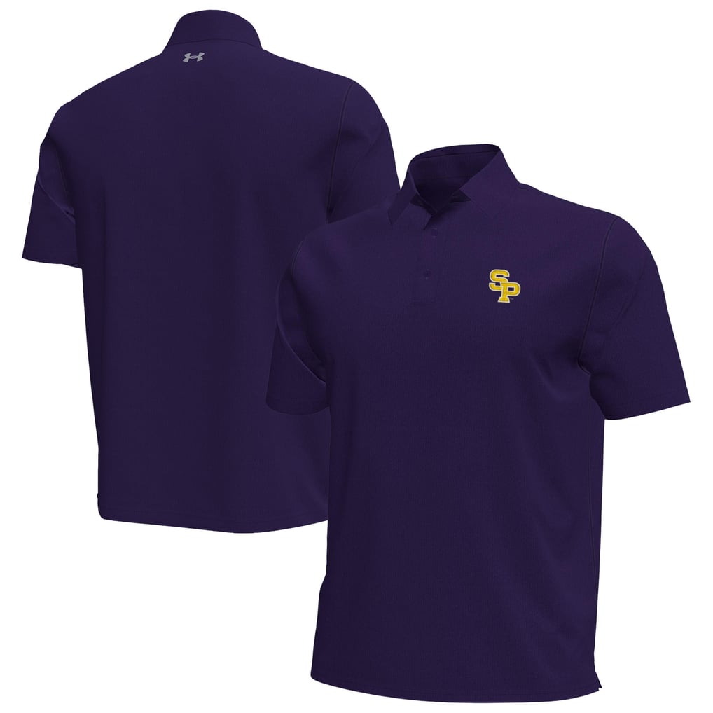 Wisconsin-Stevens Point Pointers Under Armour  Aura Solid Polo - Purple