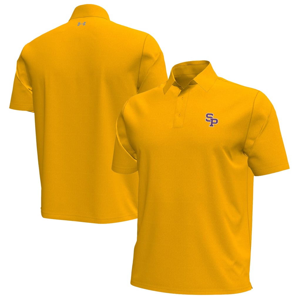Wisconsin-Stevens Point Pointers Under Armour  Aura Solid Polo - Yellow