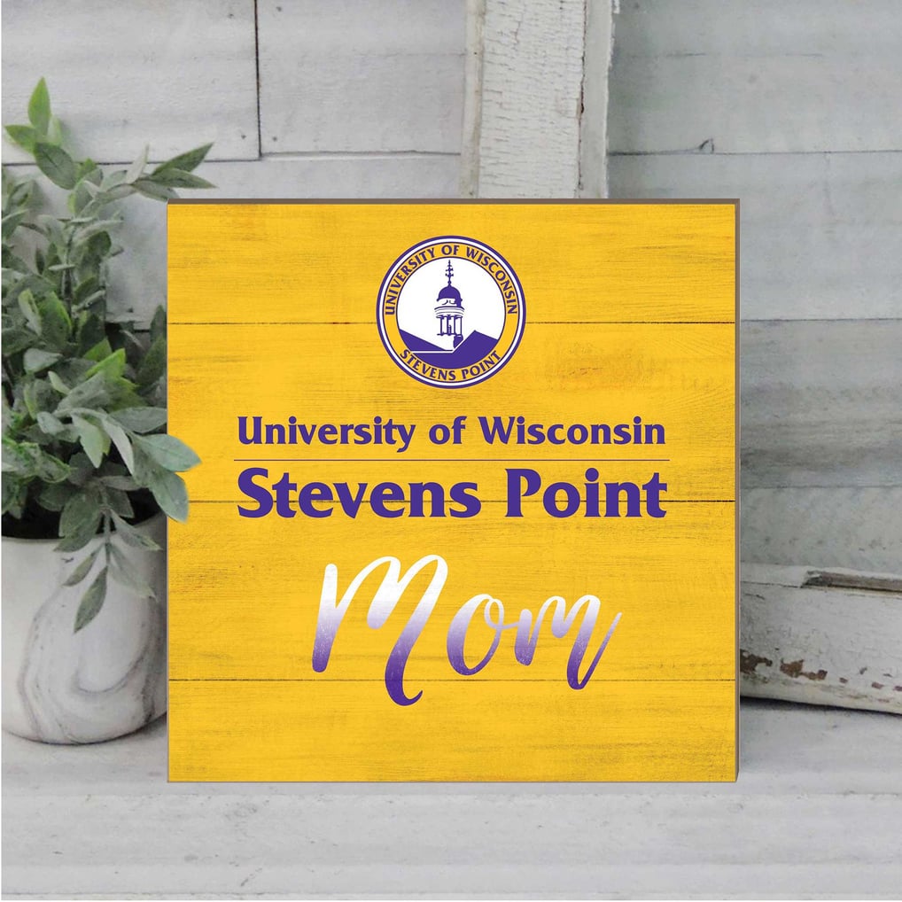 Wisconsin-Stevens Point Pointers 10'' x 10'' Team Mom Plaque