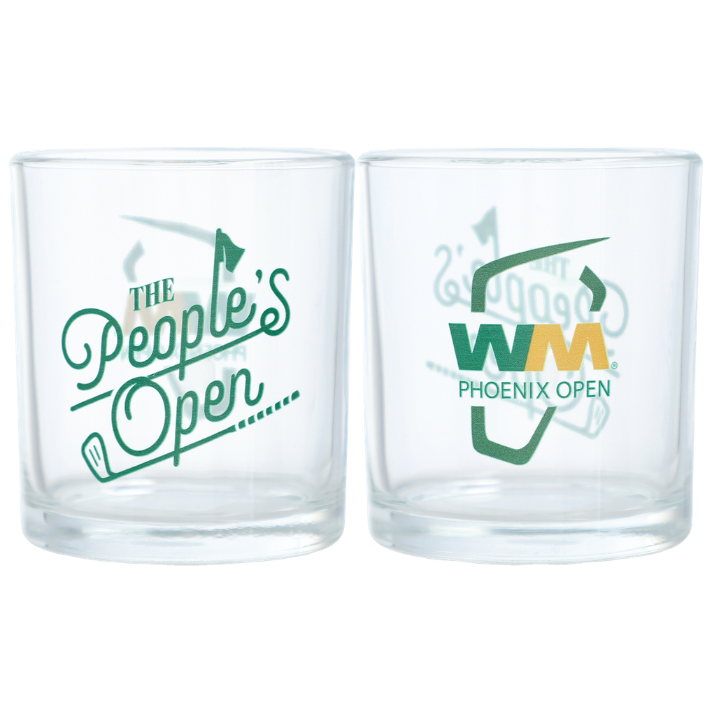 2026 WM Phoenix Open People's Choice 10 oz. Rocks Glasses Two Pack