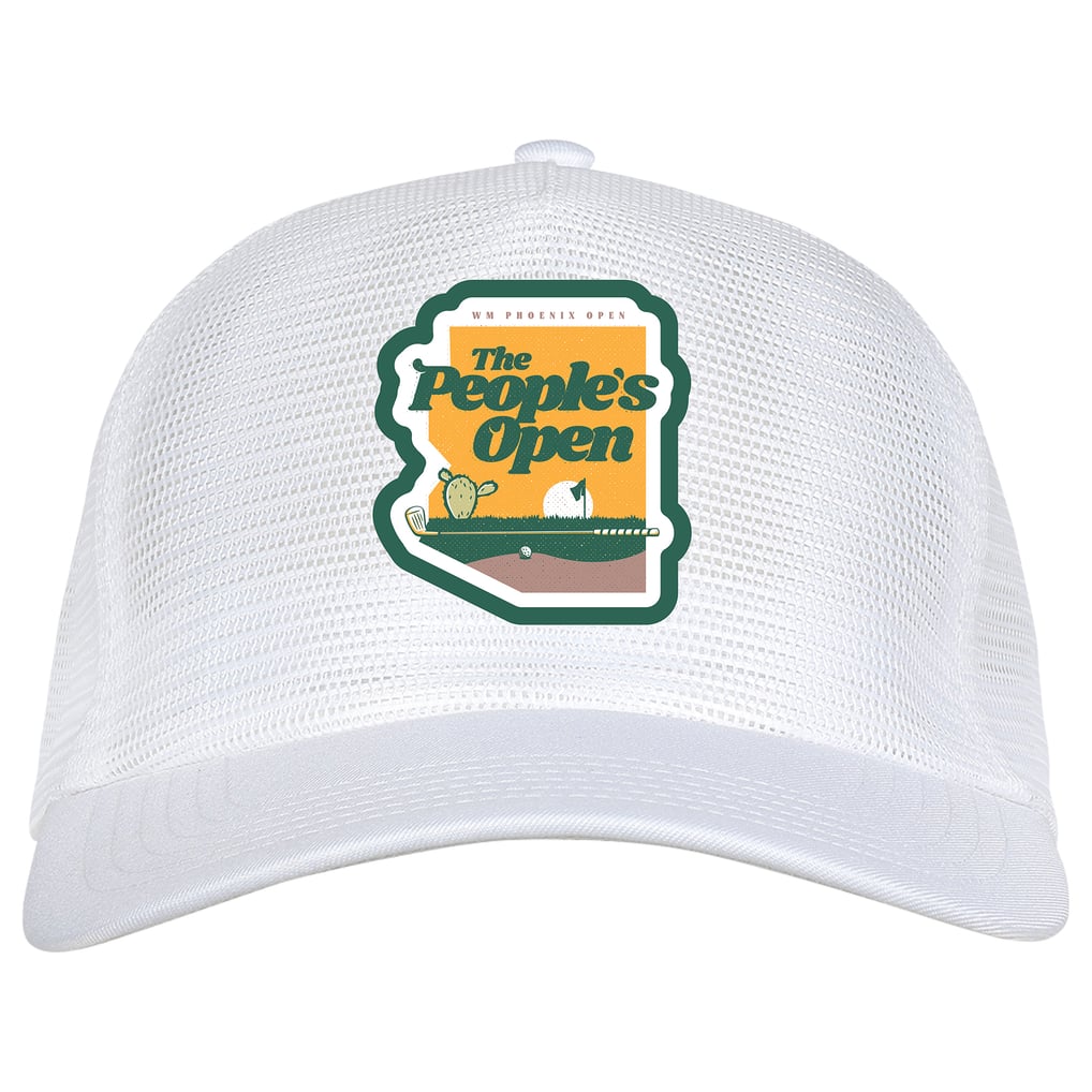 WM Phoenix Open Ahead Heritage Adjustable Mesh Hat - White