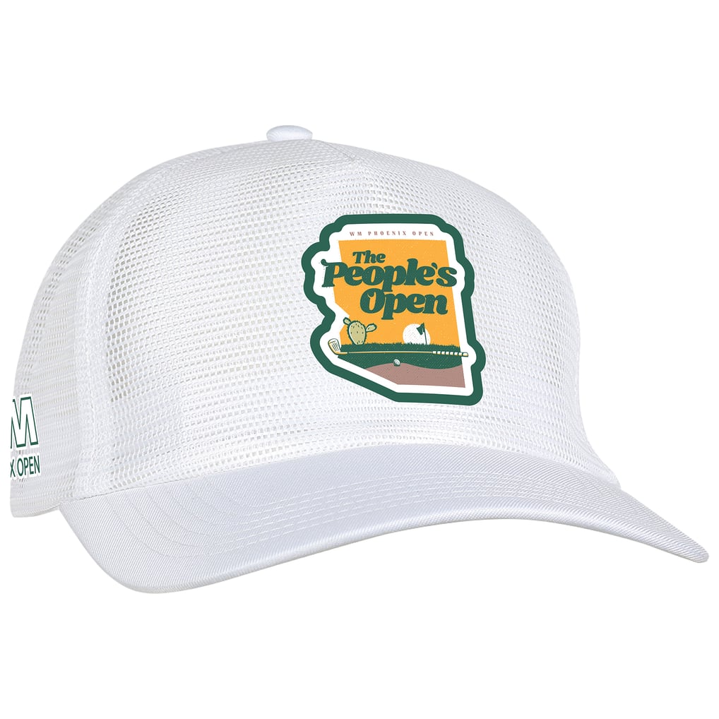 WM Phoenix Open Ahead Heritage Adjustable Mesh Hat - White