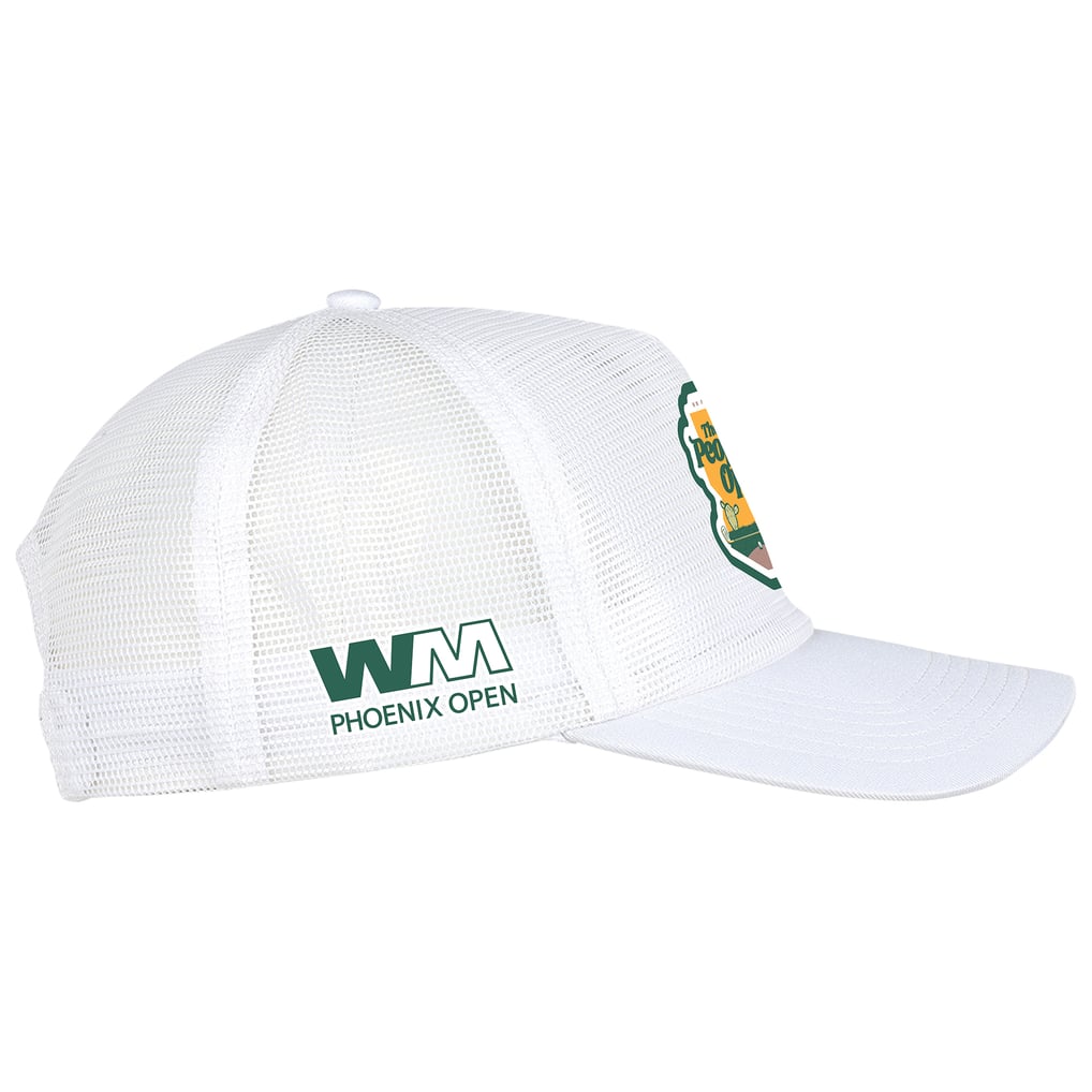 WM Phoenix Open Ahead Heritage Adjustable Mesh Hat - White
