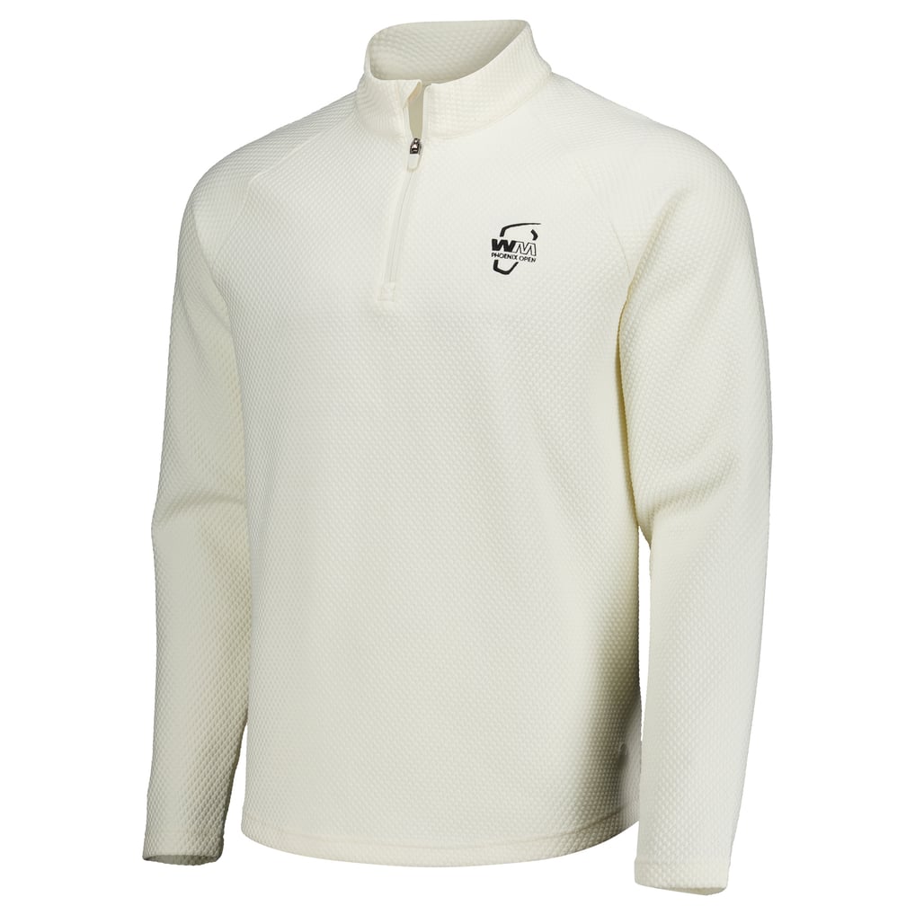 WM Phoenix Open Puma Boulder 2.0 Quarter-Zip Tri-Blend Jacket - White