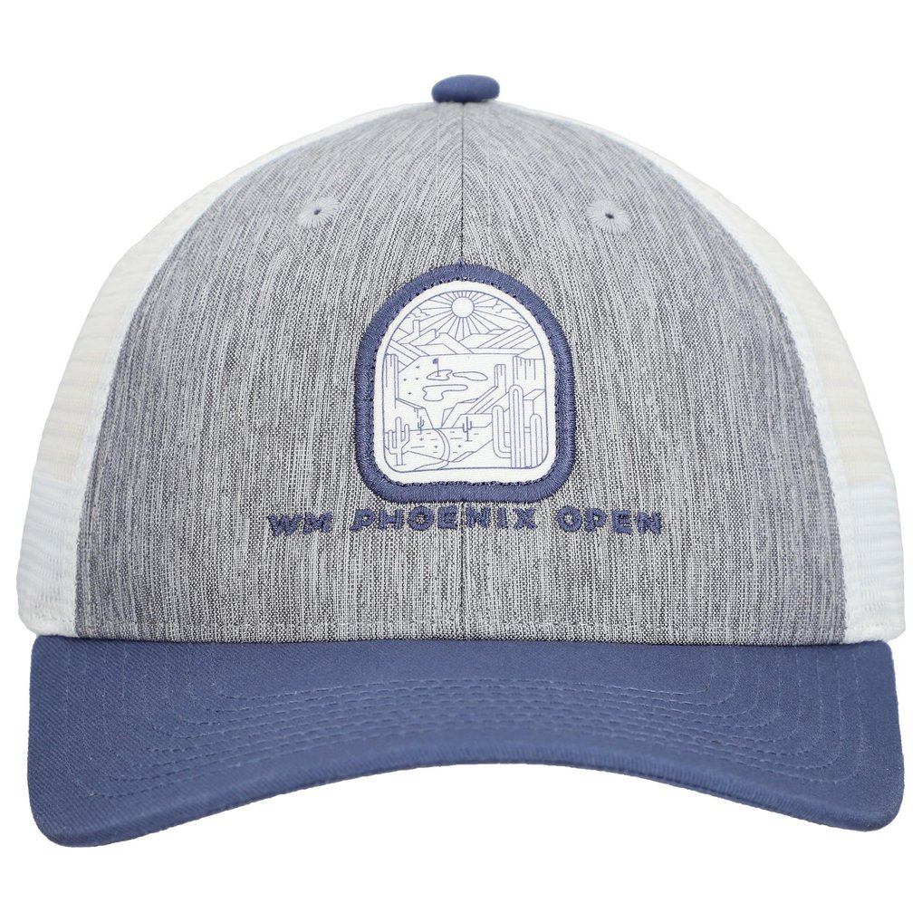 Men's WM Phoenix Open  Ahead Heather Gray Brant Adjustable Hat