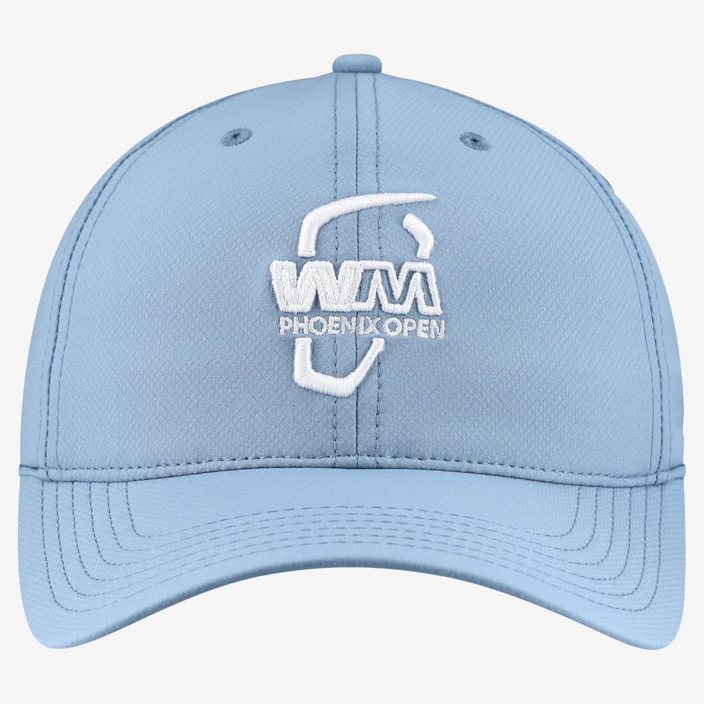 WM Phoenix Open Ahead Unisex  Frio Ultimate Fit AeroSphere Tech Adjustable Hat - Blue