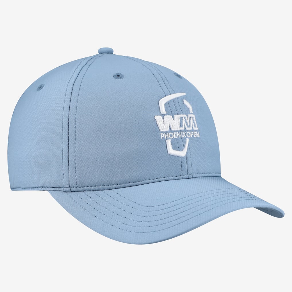 WM Phoenix Open Ahead Unisex  Frio Ultimate Fit AeroSphere Tech Adjustable Hat - Blue