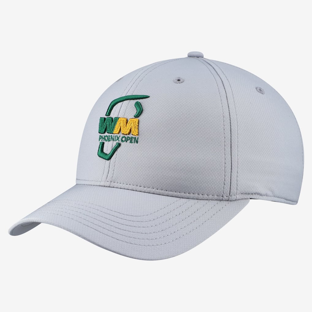 WM Phoenix Open Ahead Unisex  Frio Ultimate Fit AeroSphere Tech Adjustable Hat - Gray
