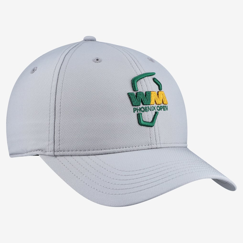 WM Phoenix Open Ahead Unisex  Frio Ultimate Fit AeroSphere Tech Adjustable Hat - Gray