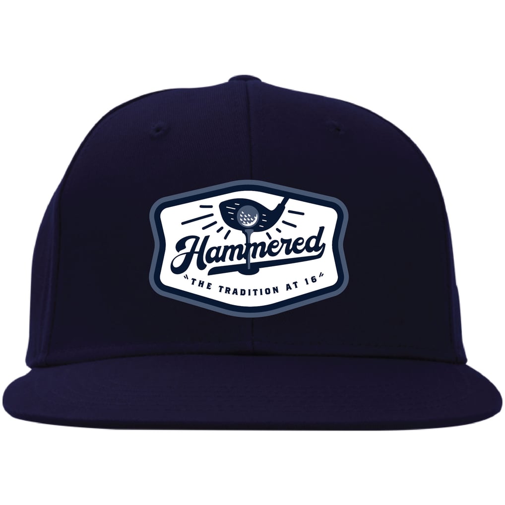 WM Phoenix Open Ahead Unisex Hammered Fox Snapback Hat - Navy