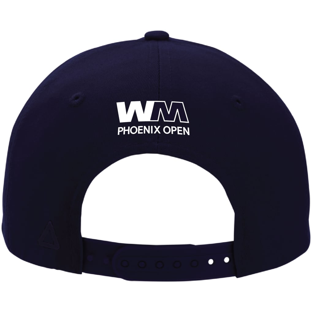 WM Phoenix Open Ahead Unisex Hammered Fox Snapback Hat - Navy