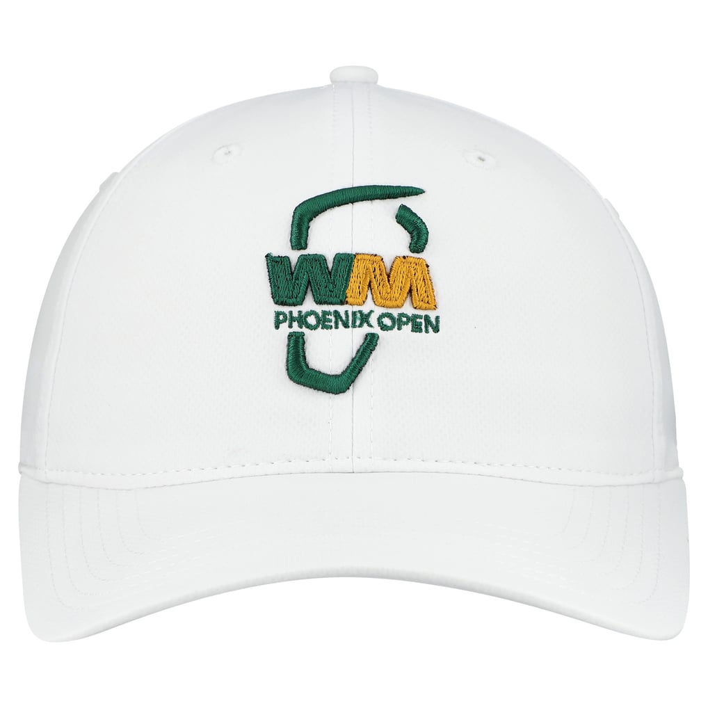 WM Phoenix Open Ahead Unisex  Frio Ultimate Fit AeroSphere Tech Adjustable Hat - White