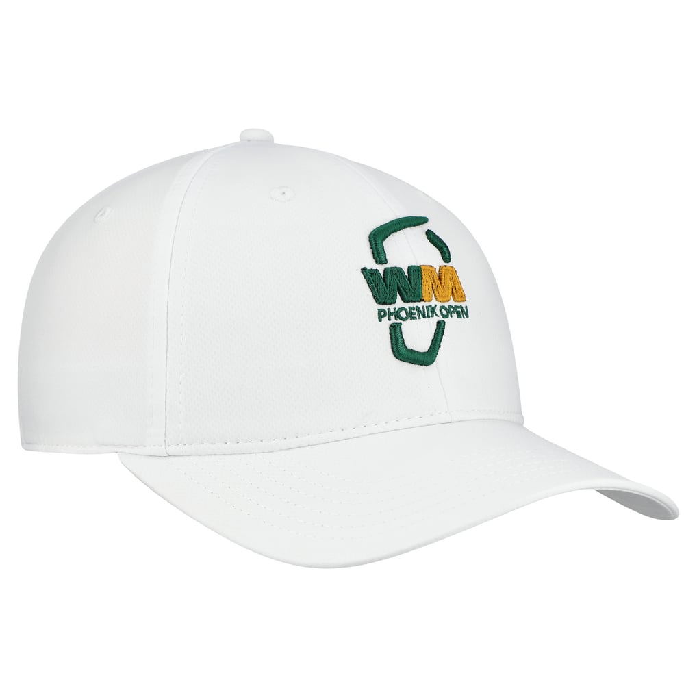 WM Phoenix Open Ahead Unisex  Frio Ultimate Fit AeroSphere Tech Adjustable Hat - White