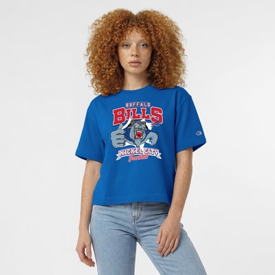 Buffalo Bills Disney x Champion Women's Beast All-Star T-Shirt - Royal