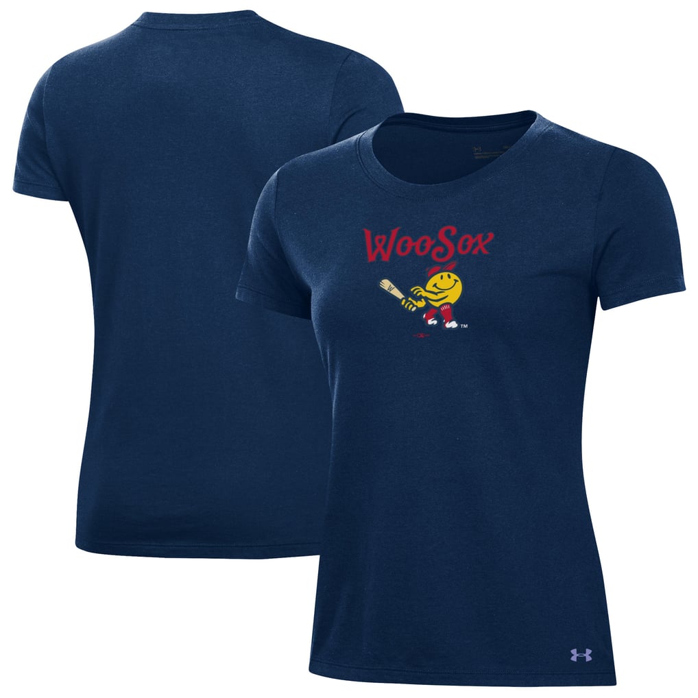 Worcester Red Sox Under Armour Women's Performance T-Shirt - Navy