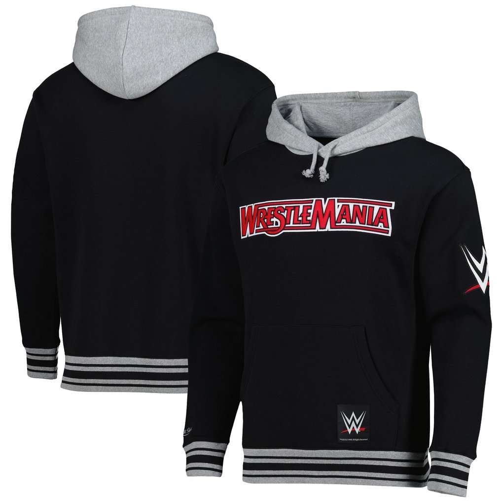 WrestleMania 41 There And Back Pullover Hoodie - Black
